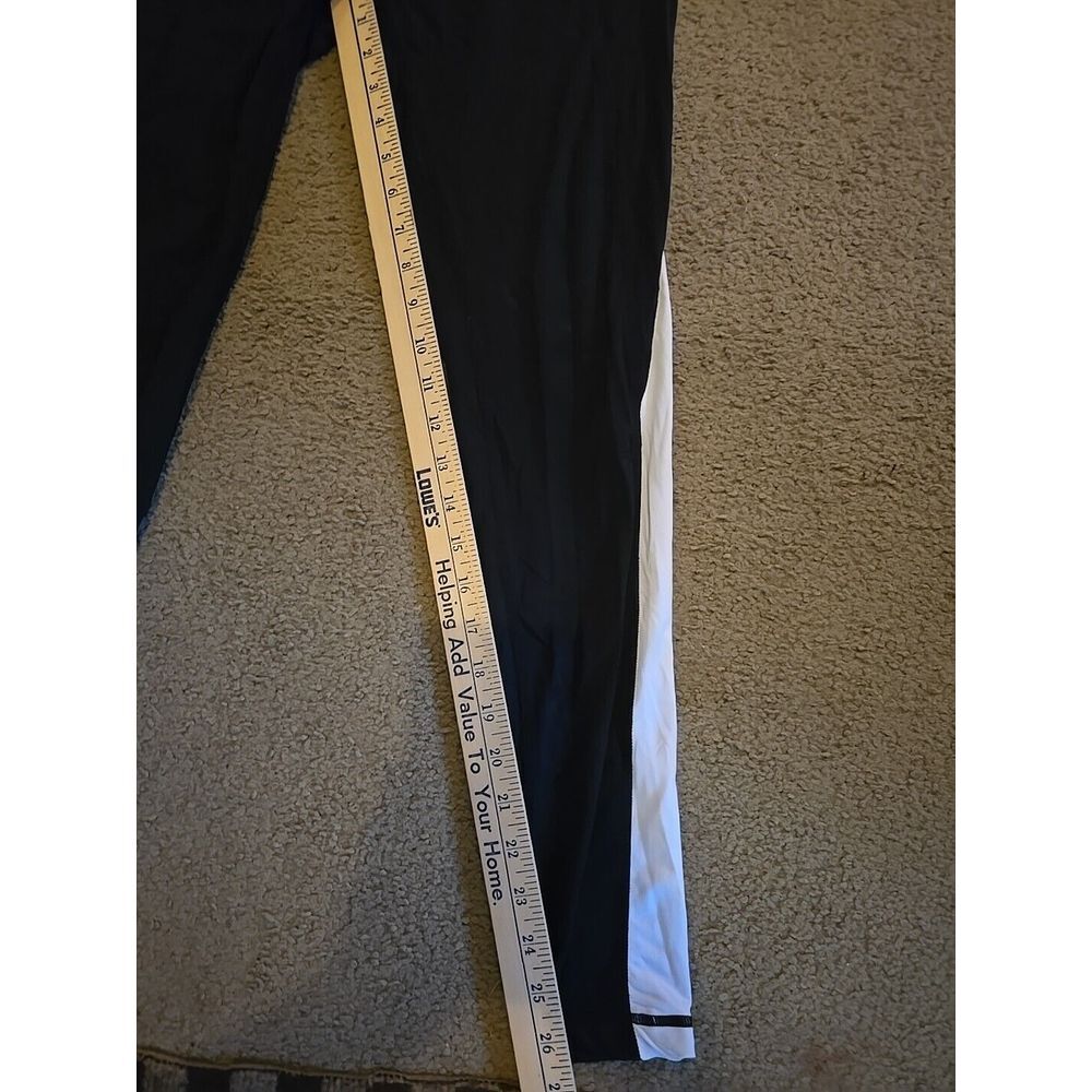 Black With White Side Stipe‎ Stretchy Pants - Picture 4 of 7
